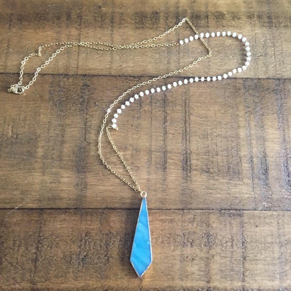 ❗️LAST❗️Amazonite Rosary Bead Necklace - Picture 7 of 8